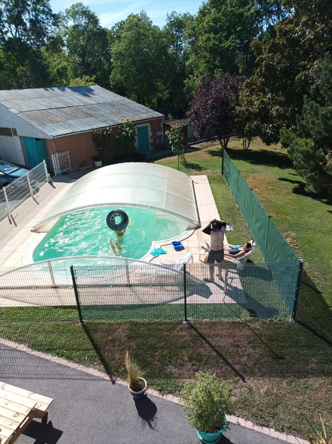 Saint-Hilaire-la-Palud Logis De Lange Studio 2 P מראה חיצוני תמונה